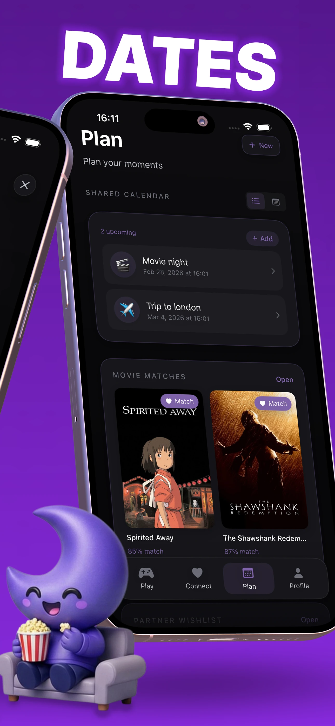 Mood tracking with customizable avatars and daily status