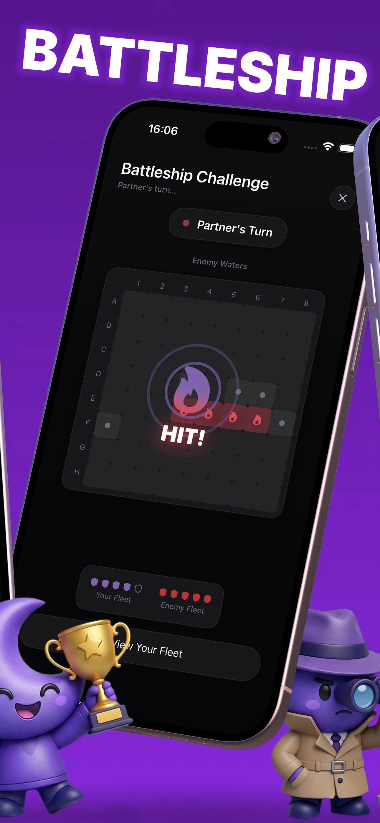 Shared activities and couple goals inside Midnight